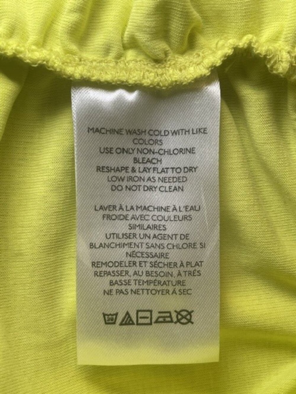 URBAN OUTFITTERS Lime Green Ruched Cropped Cami Top - Size Large - Picture 6 of 8